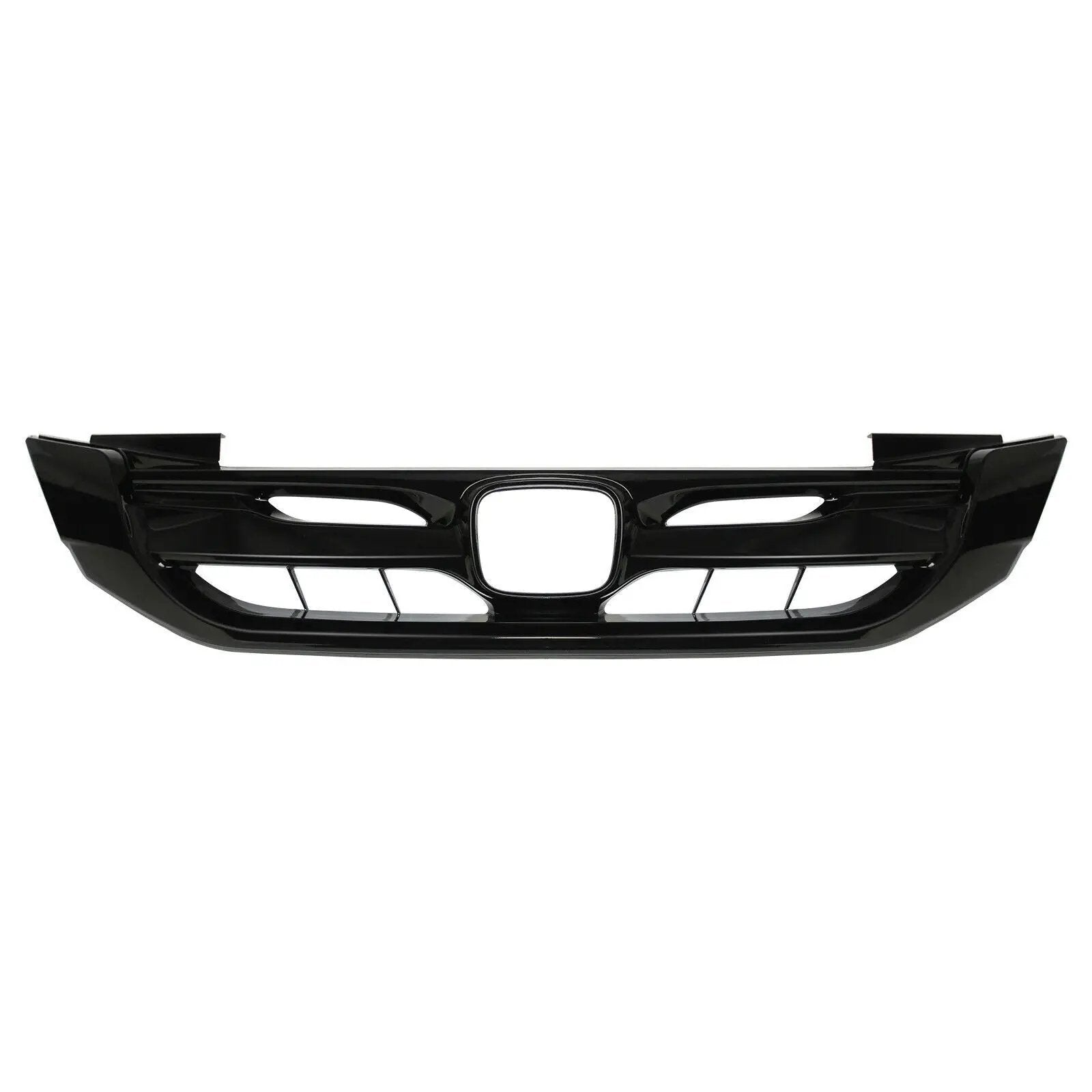 2013-2015 Honda Accord Sedan JDM Mod Style Front Grille Grill Black & Chrome