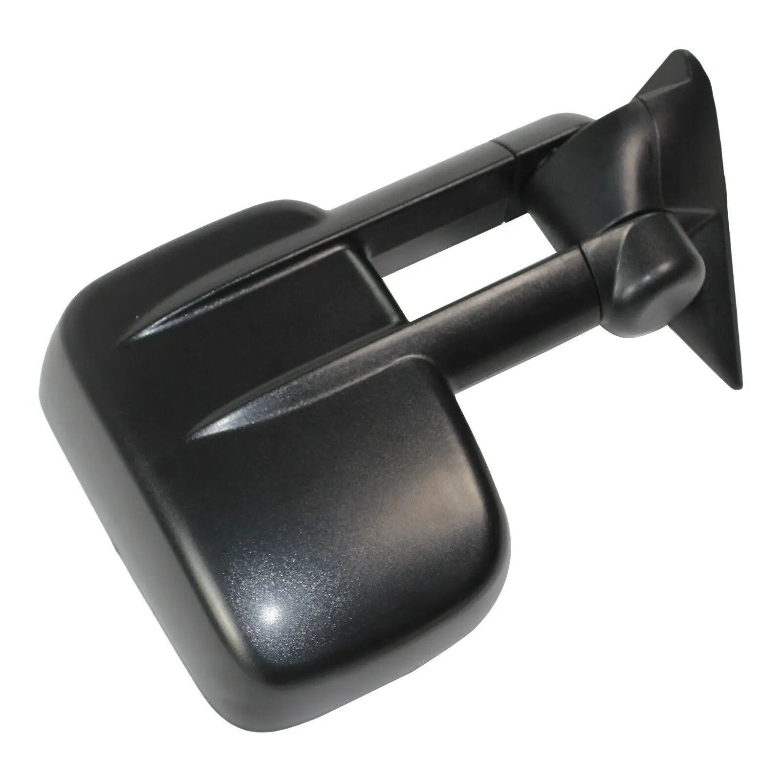 Textured Black Manual Tow Mirrors for 88-00 Chevy Silverado C/K 1500 2500 3500