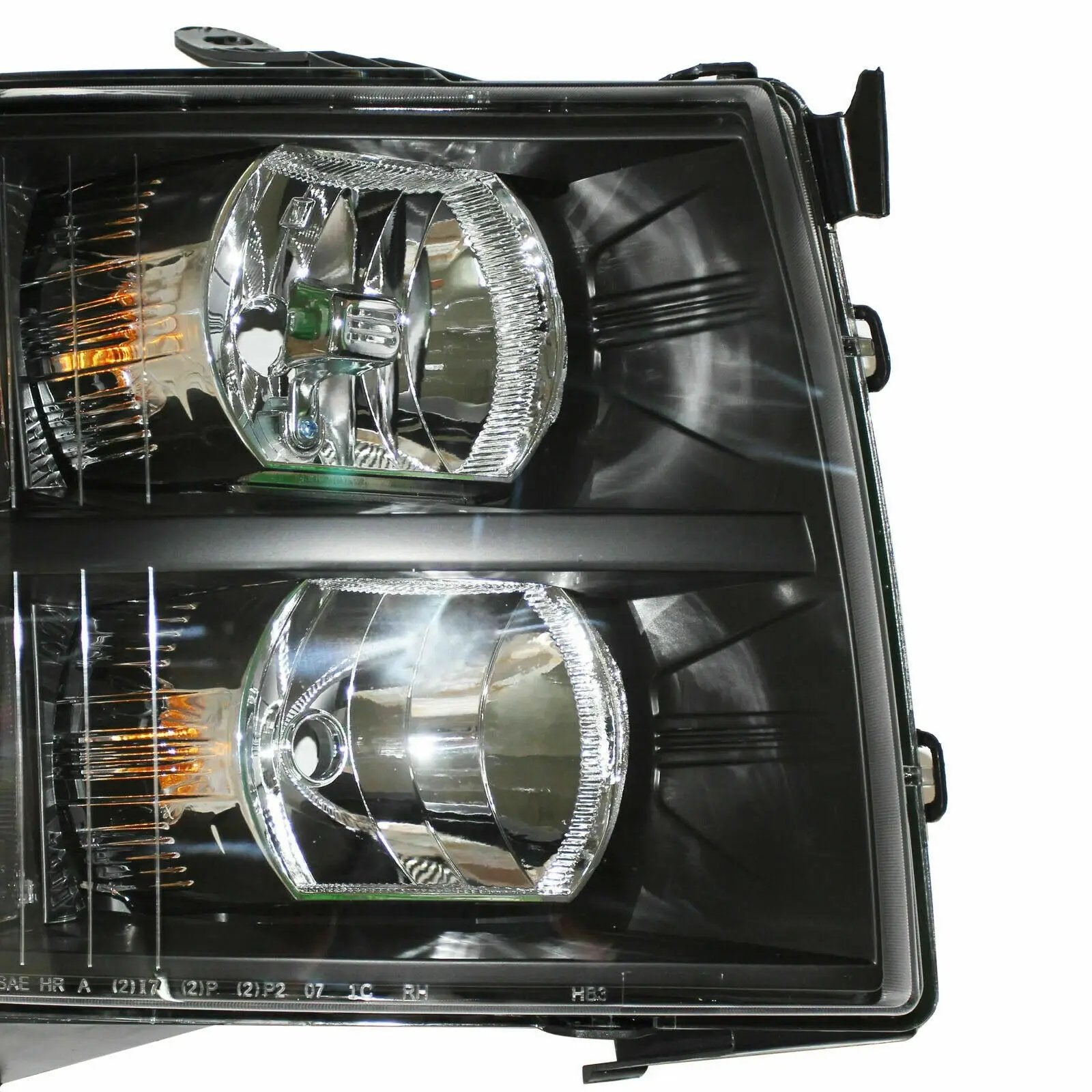 Housing Headlight Lamp w/o Bulbs for 07-13 Chevy Silverado 1500 2500 3500