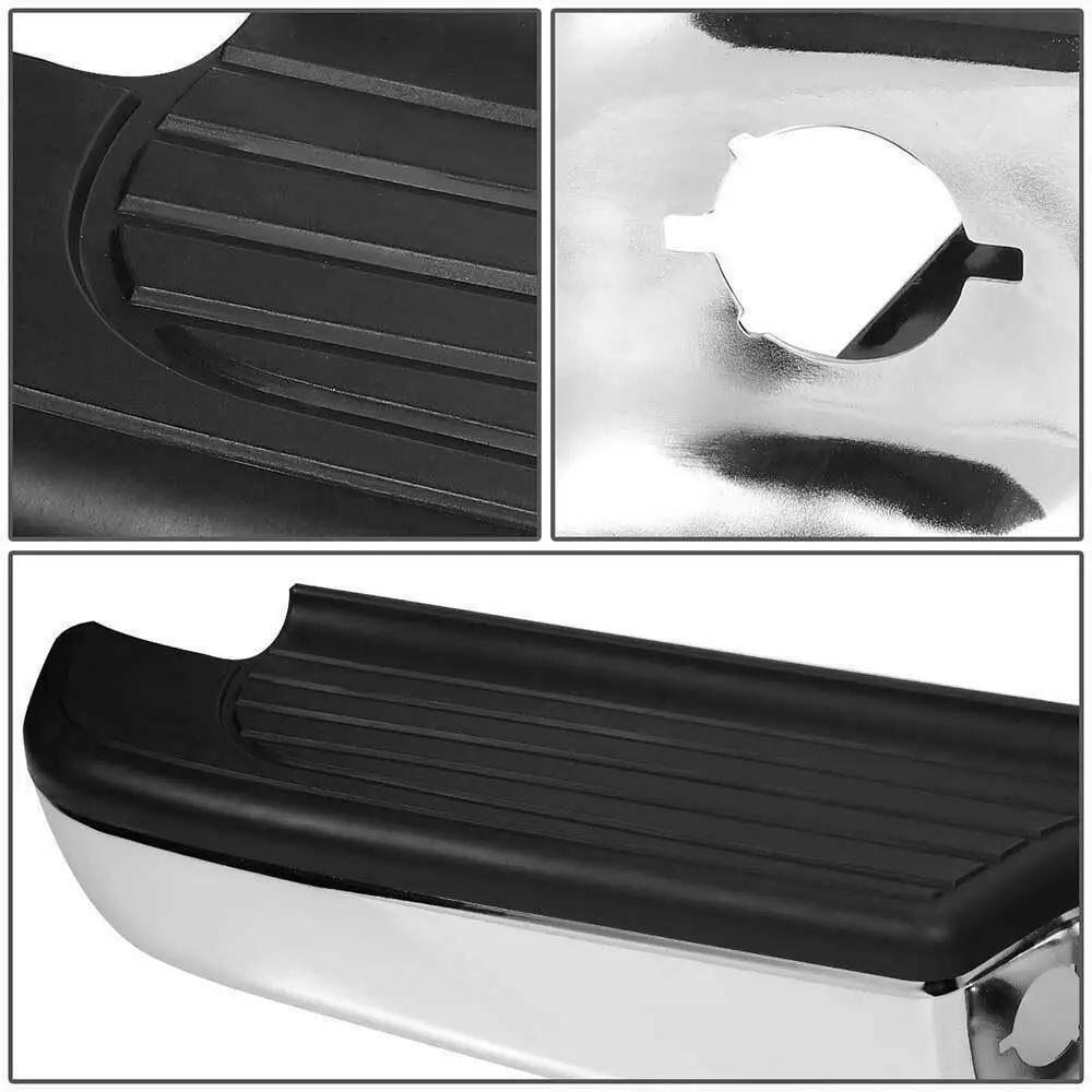 Chrome Steel Rear Step Bumper Assembly for 1995-2004 Toyota Tacoma