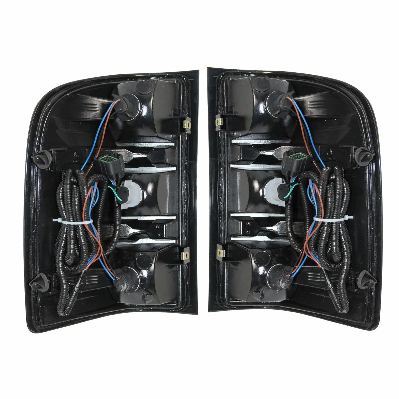 Tail Lights w/Bulbs for 2007-2013 Chevy Silverado 1500 2500 3500 HD