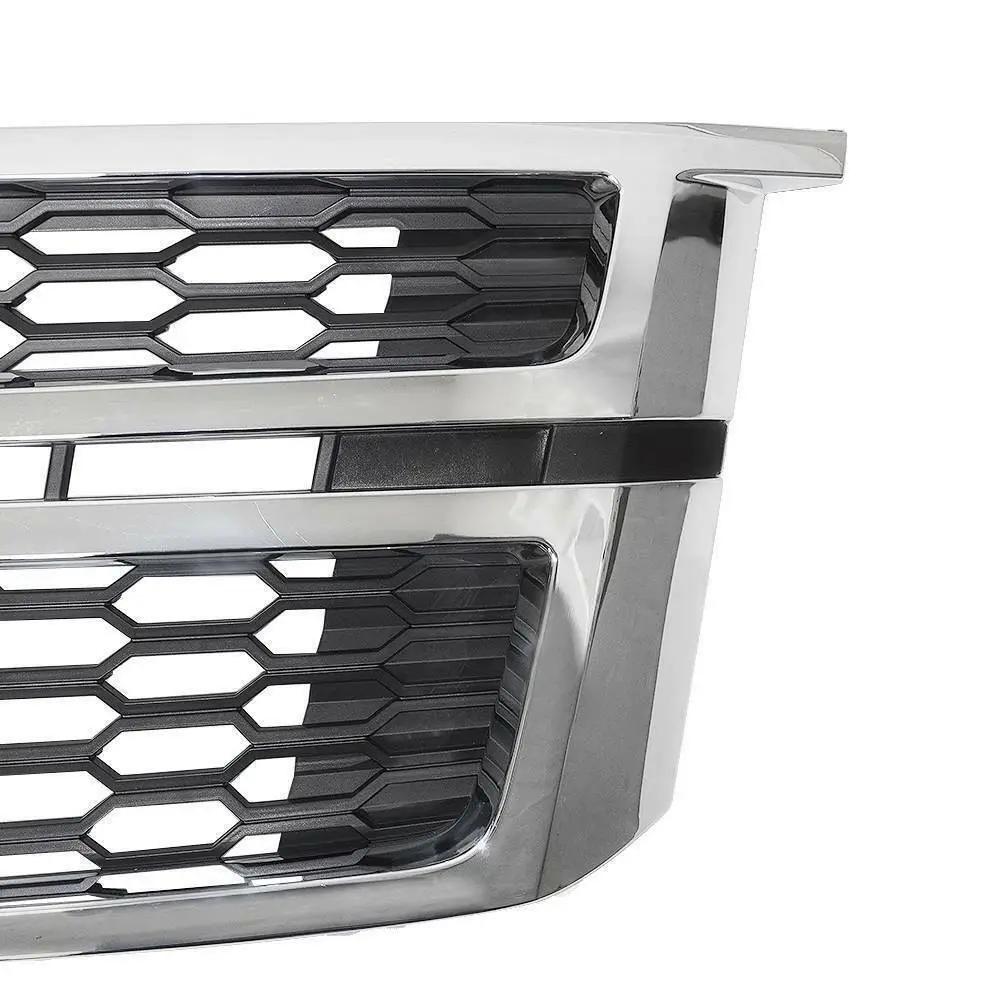 Chrome Trim Front Grille Bumper Grill for 15-20 Chevrolet Tahoe Suburban LS LT