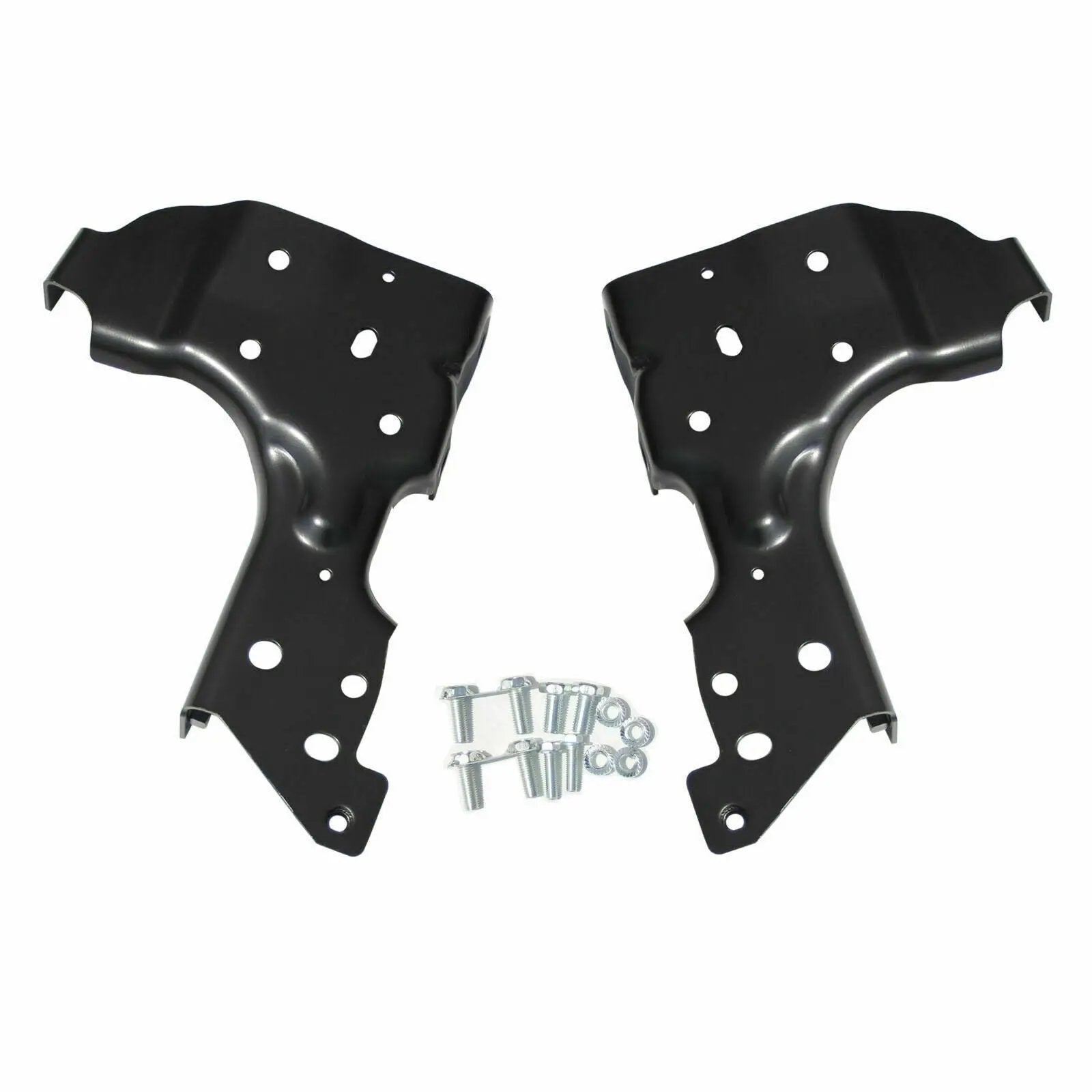 Rear Step Bumper w/ Sensor Holes for 14-18 Chevy Silverado Sierra 1500
