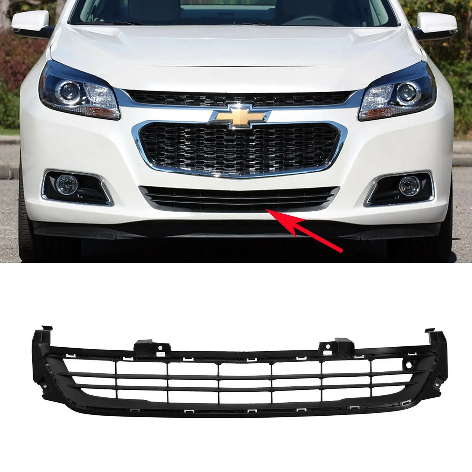 2014-2015 Chevrolet Malibu 2016 Limited Front Bumper Lower Grille