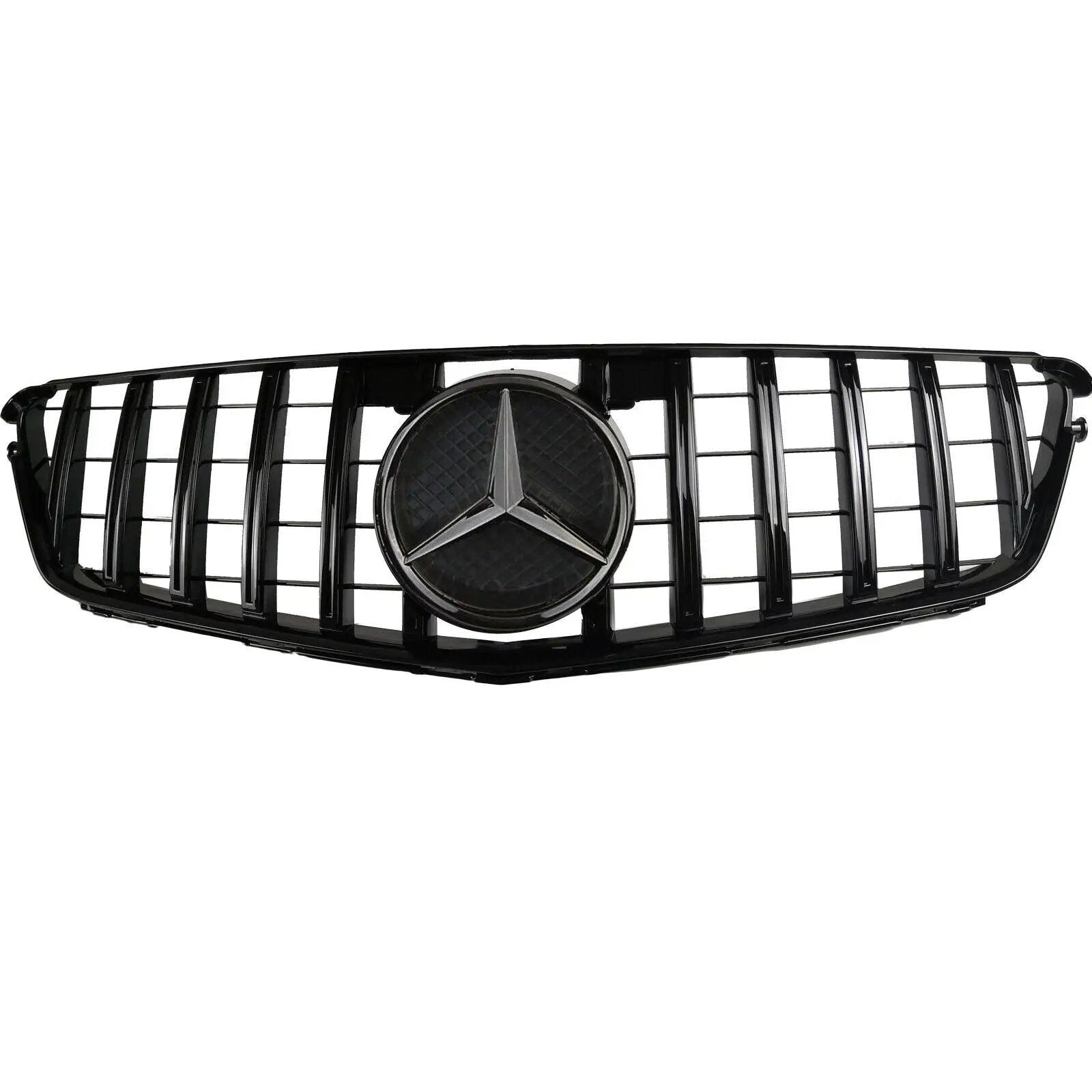 GT Front Grille Grill w/Star for Mercedes Benz W204 C250 C300 C350