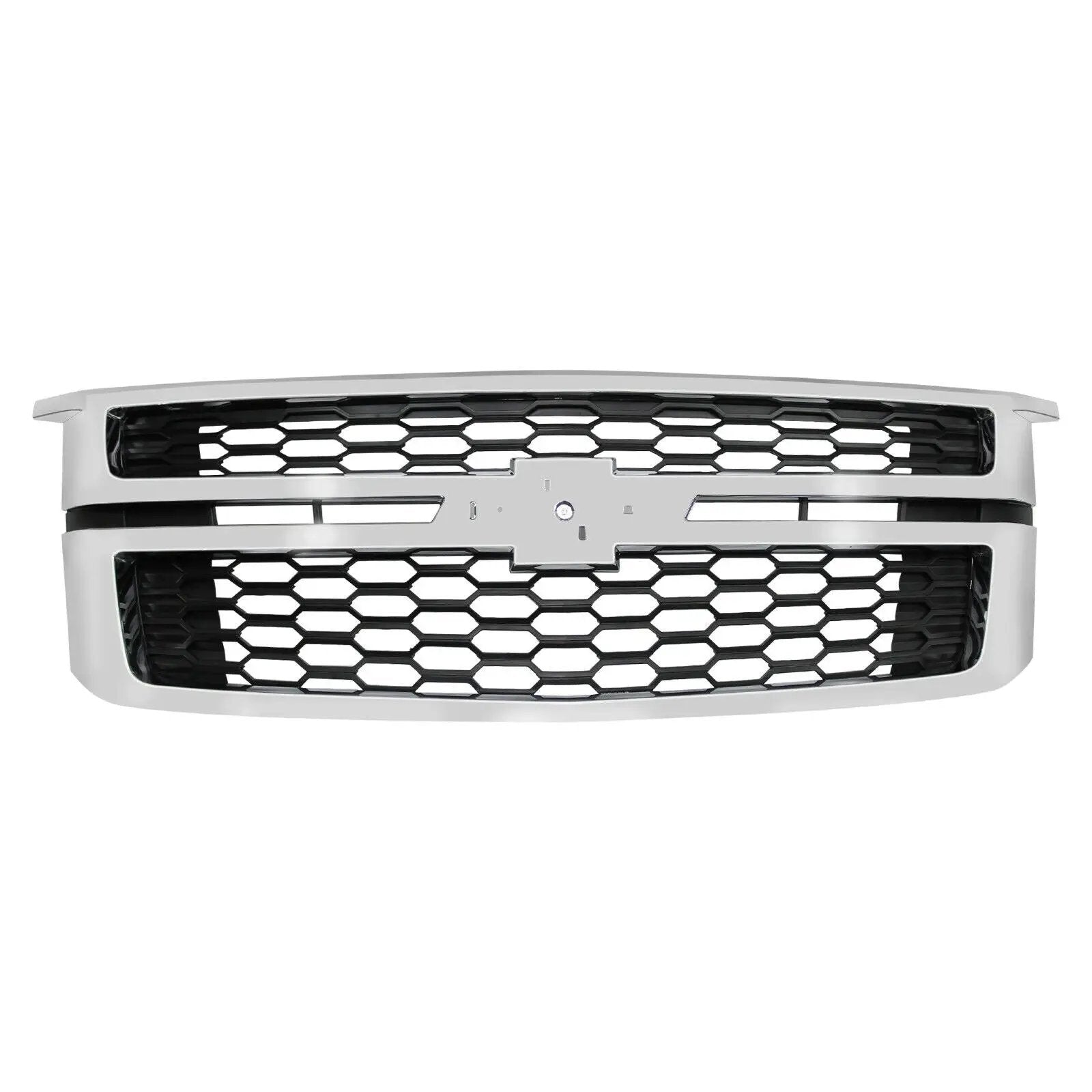 Chrome Trim Front Grille Bumper Grill for 15-20 Chevrolet Tahoe Suburban LS LT
