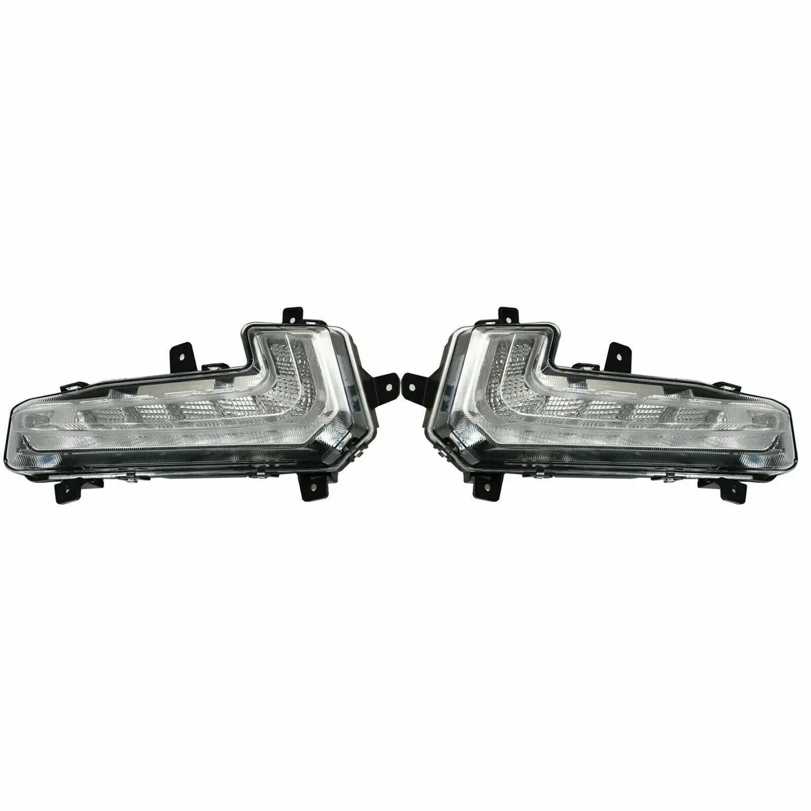 Front Fog Lights DRL LED Daytime Running Lamp for 2016-2018 Chevrolet Malibu